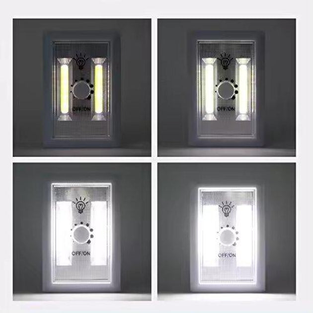 Настінний світлодіодний світильник/ліхтарик на батарейках