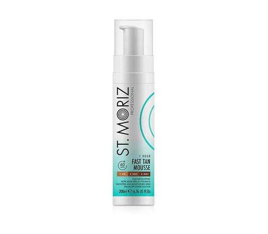Автозасмага-мус експрес St. Moriz Professional 1 Hour Fast Tan Mousse, 200мл