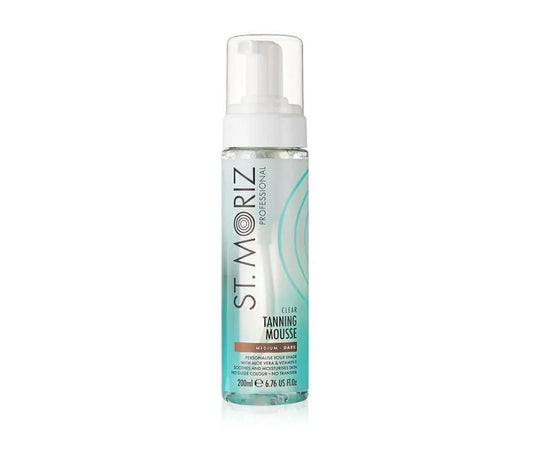 Автозасмага-мус St. Moriz Professional Clear Tanning Mousse Medium Dark, 200мл
