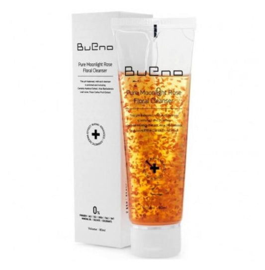 Гель для вмивання з трояндовими пелюстками Bueno Pure Moonlight Rose Floral Cleanser 80ml