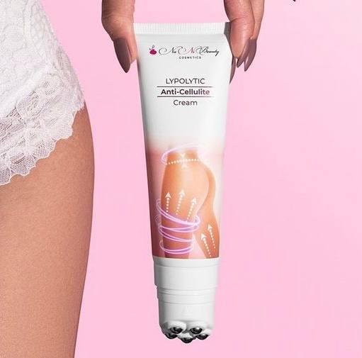 Антицелюлітний крем Lypolytic Na Ni Beauty з роликами, 130 мл