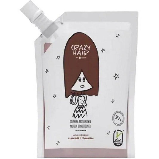 Протеїновий кондиціонер для волосся HiSkin Crazy Hair Chocolate, дойпак, 100 мл
