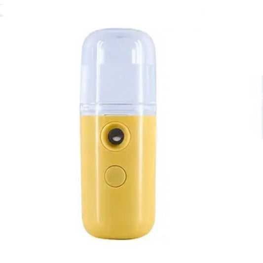 Портативний зволожувач для шкіри обличчя Nano Mist, жовтий (з невеличким дефектом)