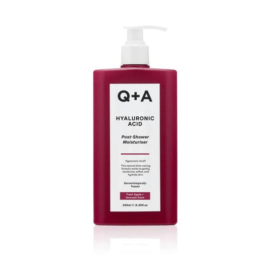 Крем для тіла, інтенсивного зволоження вологої шкіри Q+A Hyaluronic Acid Post-Shower Moisturiser 250ml