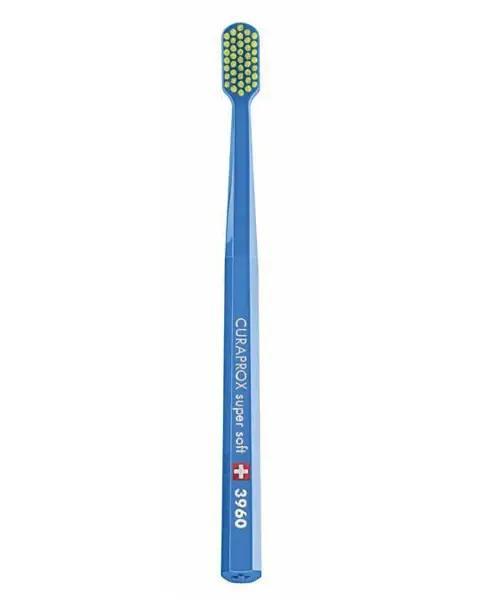Зубна щітка Curaprox 3960 Super Soft Синьо-жовтий