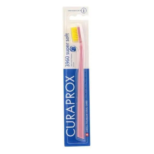 Зубна щітка Curaprox 3960 Super Soft Рожево-жовтий