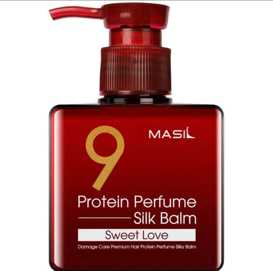 Masil 9 Protein Perfume Silk Balm Sweet Love - Незмивний, парфумований бальзам для волосся з протеїнами 180 мл