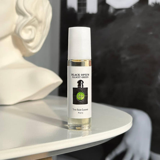 Масляні парфуми жіночі BLACK OPIUM ILLICIT GREEN, YVES SAINT LAURENT, 10 мл
