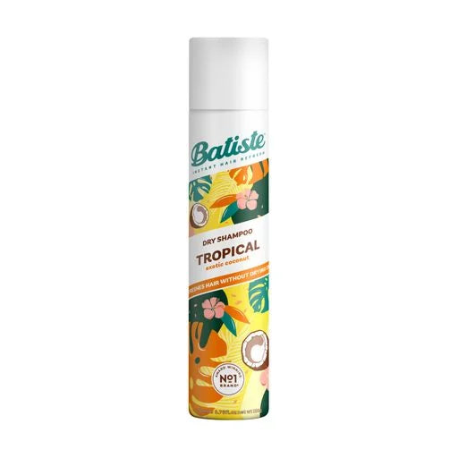 Сухий шампунь - Batiste Dry Shampoo (ТРОПІЧНИЙ КОКОС) 200 МЛ