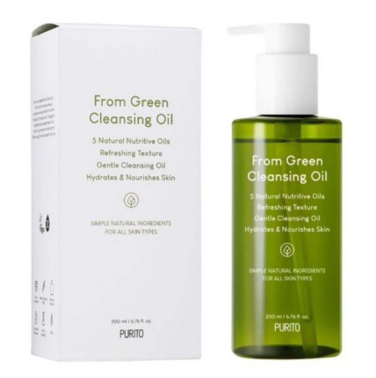 Гідрофільна олія для зняття макіяжу Purito From Green Cleansing Oil 200ml
