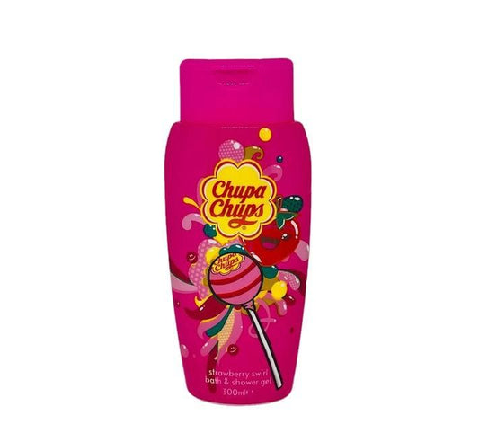 Гель для душу Chupa Chups Strawberry swirl bath and shower gel, 300 мл