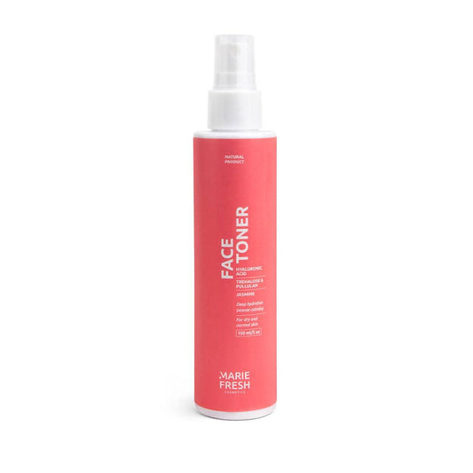 ТОНІК З ГІАЛУРОНОВОЮ КИСЛОТОЮ ДЛЯ СУХОЇ ТА НОРМАЛЬНОЇ ШКІРИ FACE TONER | Marie Fresh, 150 мл