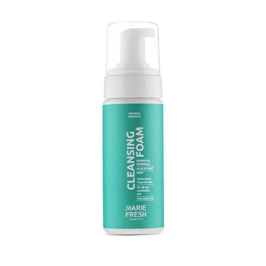 ПІНКА ДЛЯ ОЧИЩЕННЯ ДЛЯ ЖИРНОЇ ТА КОМБІНОВАНОЇ ШКІРИ CLEANSING FOAM | Marie Fresh, 160 мл