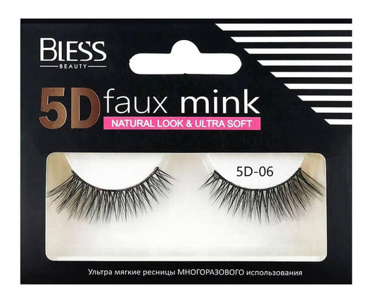 Накладні багаторазові вії від TM Bless Beauty 5D № 06
