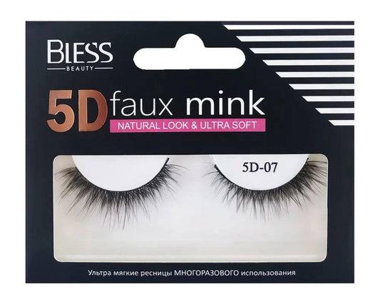 Накладні багаторазові вії від TM Bless Beauty 5D № 07