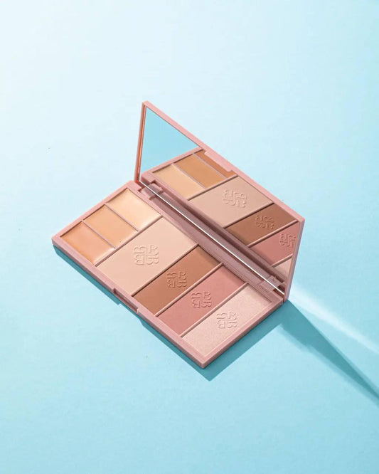 Палетка для контурингу обличчя Angelic Correction Palette Bogenia