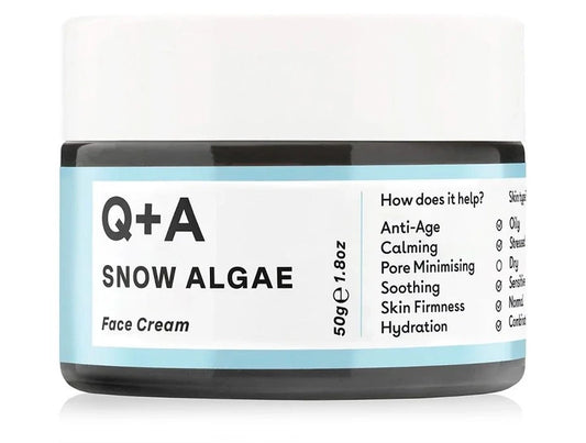 Крем для обличчя Q+A Snow Algae Intensive Face Cream, 50 g