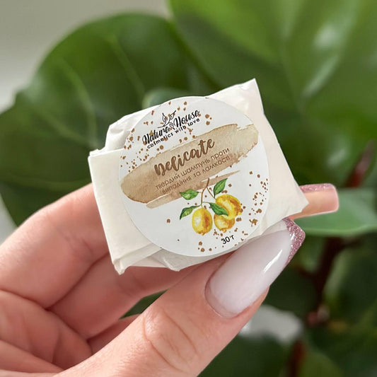 Твердий шампунь Delicate, 30g