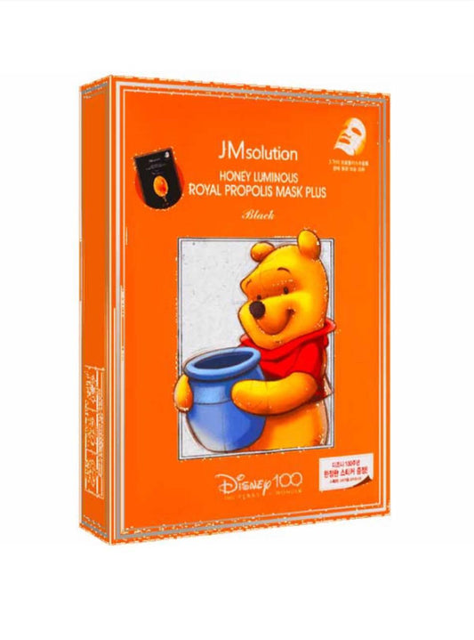 Антивікова тканинна маска для обличчя JMsolution Disney 100, Honey Luminous Royal Propolis Mask Plus