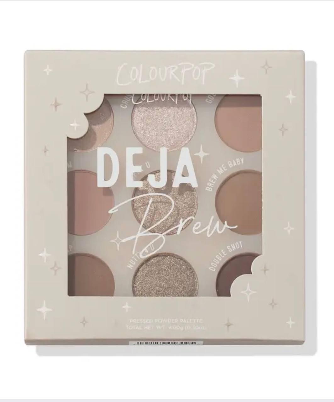Палетка тіней ColourPop Deja Brew