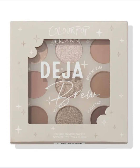 Палетка тіней ColourPop Deja Brew