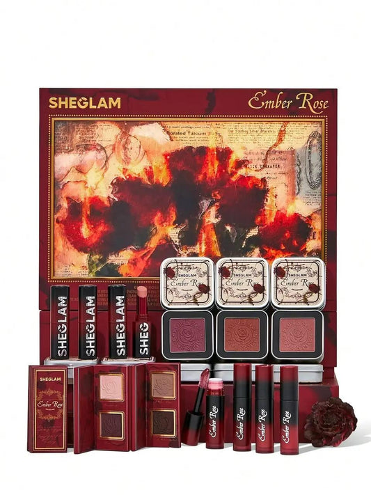 Лімітований набір косметики SHEGLAM Ember Rose collection