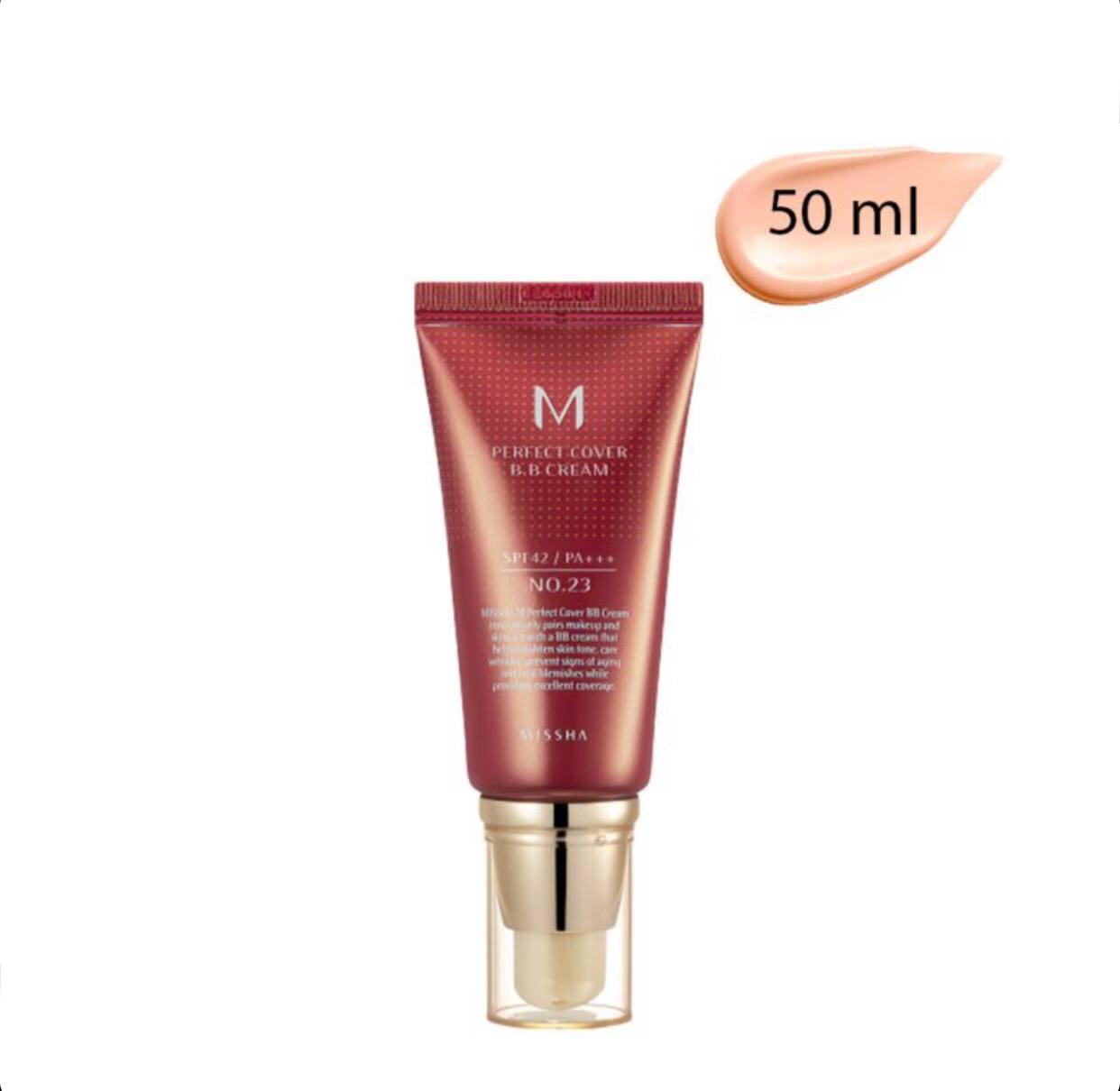 ВВ тональний крем Missha M Perfect Cover BB Cream SPF42 PA+++ 50 ml (13 відтінок)