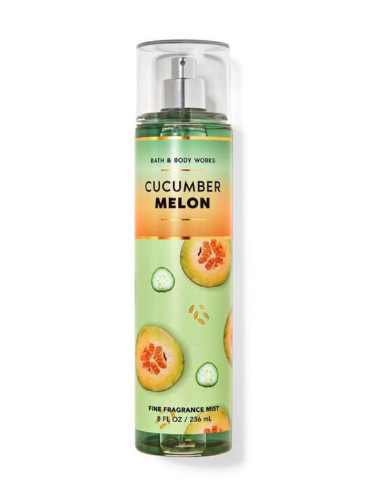 Спрей для тіла парфумований bath and body works cucumber melon