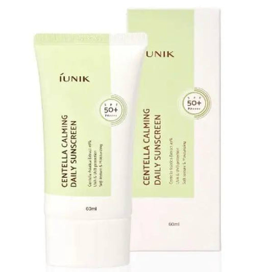 Сонцезахисний крем з екстрактом центелли IUNIK Centella Calming Daily Suncreen, SPF 50 PA 60ml