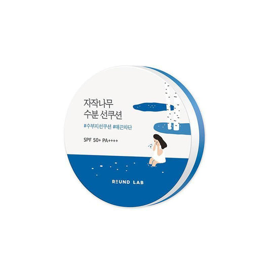 Сонцезахисний кушон із березовим соком ROUND LAB Birch Juice Moisturizing Sun Cushion 15 г