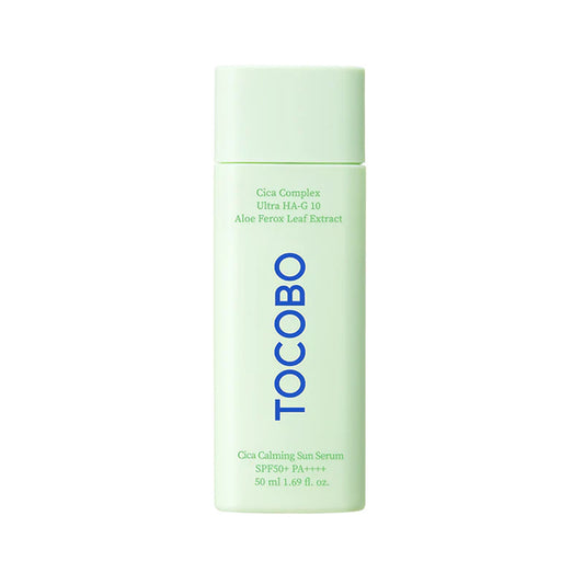 Сонцезахисна сироватка для чутливої та схильної до акне шкіри, TOCOBO CICA CALMING SUN SERUM 50ML SPF5 50 мл