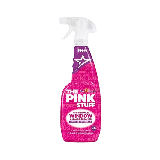 Засіб для миття вікон та скла The Pink Stuff Rose Vinegar 750 мл