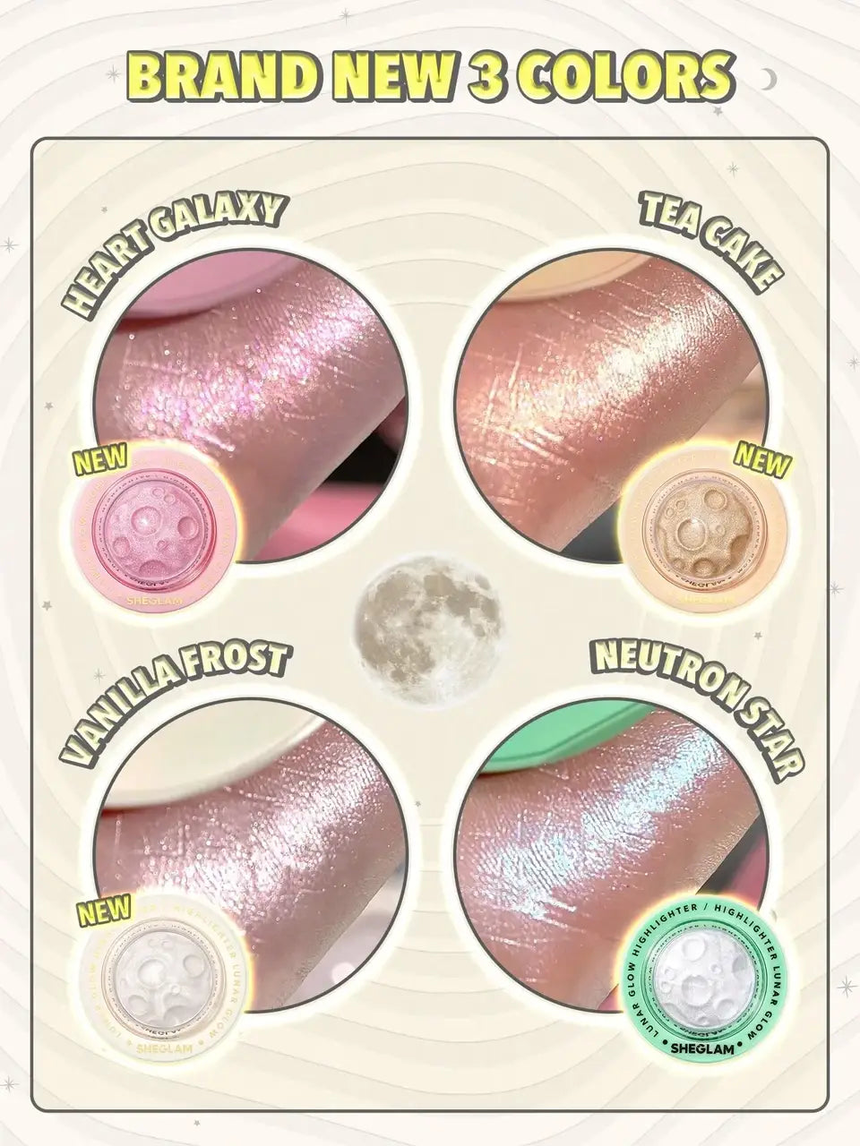 Хайлайтер SHEGLAM Lunar Glow-Tea Cake
