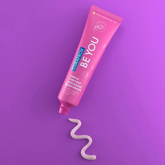 Відбілююча зубна паста Curaprox Be You Pink зі смаком кавуна (60 мл.)
