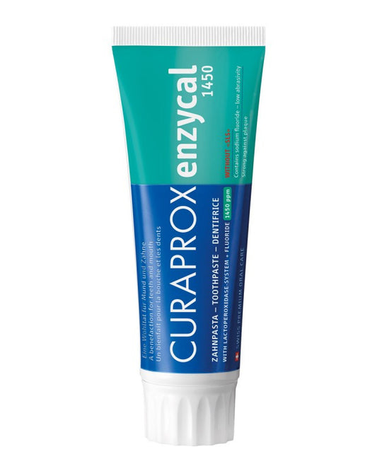 Ферментна зубна паста CURAPROX Enzycal 1450 ppm 75 мл