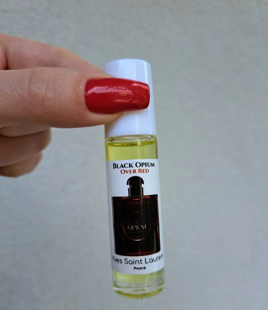 Масляні парфуми жіночі Yves Saint Laurent Black Opium Over Red 10 ml