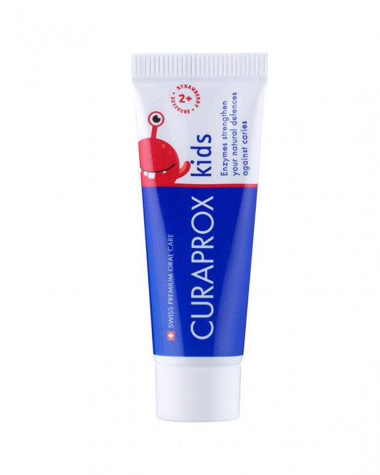 Зубна паста дитяча kids (полуниця), Curaprox 10 мл