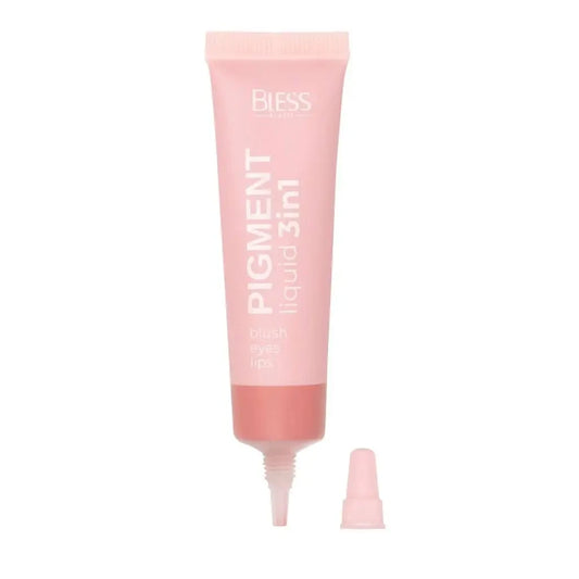 Кремові рум'яна для обличчя Bless Beauty Liquid Pigment 3 in 1 10 мл (01 Gentle Pink)