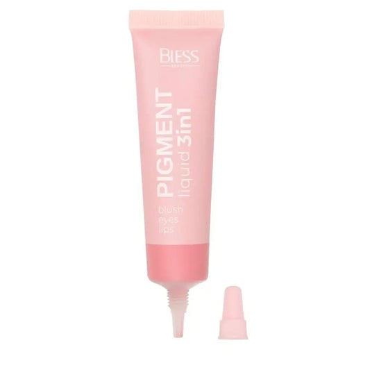 Кремові рум'яна для обличчя Bless Beauty Liquid Pigment 3 in 1 10 мл (02 Nude Blossom)