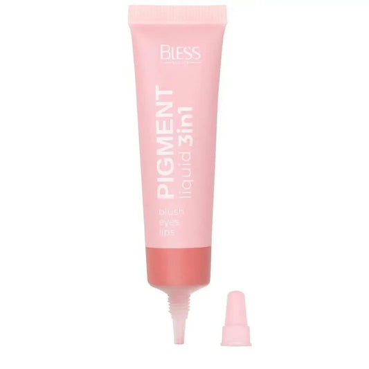 Кремові рум'яна для обличчя Bless Beauty Liquid Pigment 3 in 1 10 мл (03 Dusty Rose)