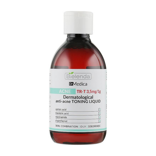 Дерматологічний анти-акне тонік для обличчя Bielenda Dr Medica Acne Dermatological Anti-Acne Liquid Tonic