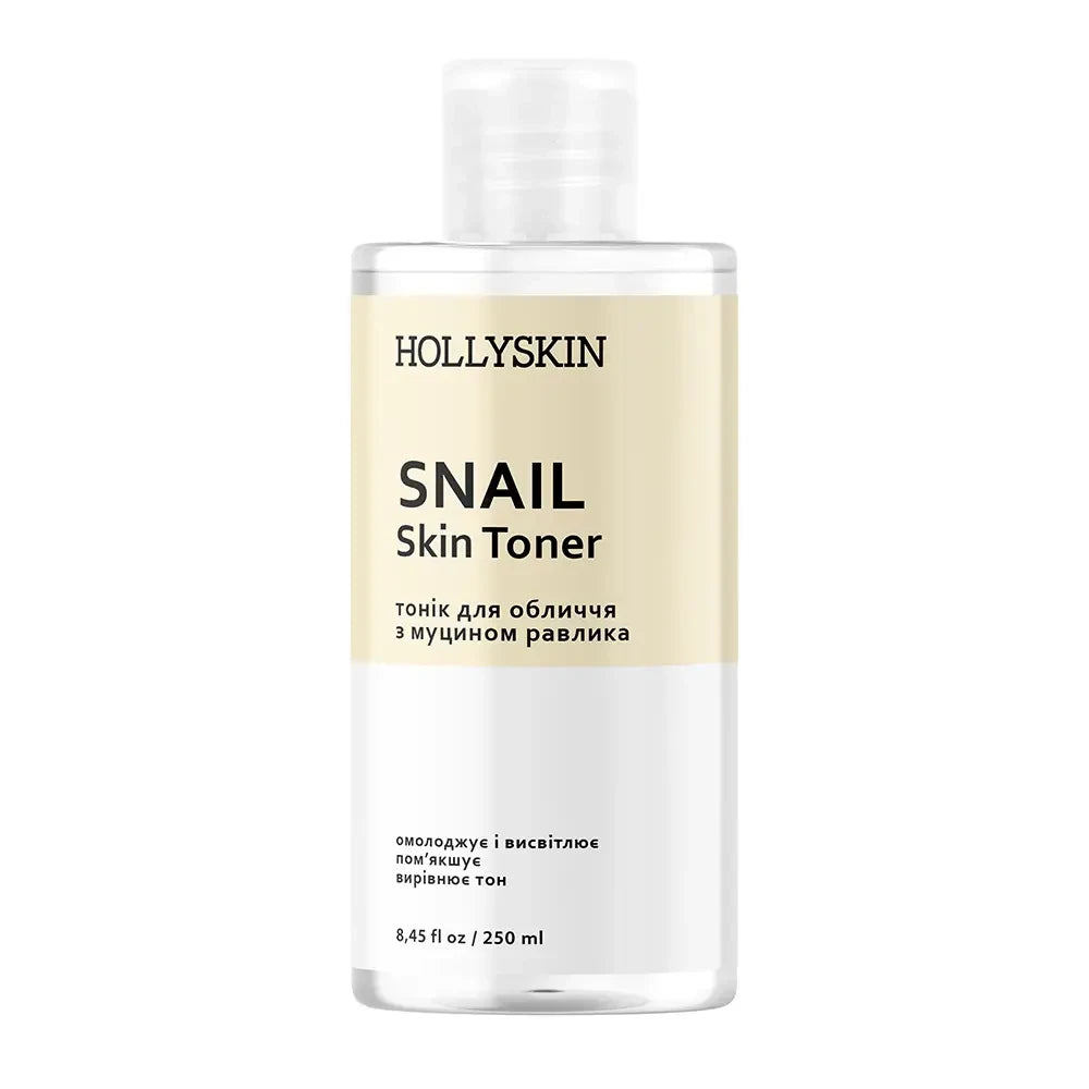 Тонік для обличчя з муцином равлика HOLLYSKIN Snail Skin Tone