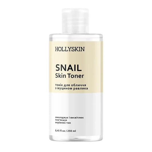 Тонік для обличчя з муцином равлика HOLLYSKIN Snail Skin Tone
