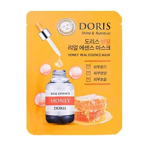 Тканинна маска для обличчя з екстрактом меду Doris Honey Real Essence Mask