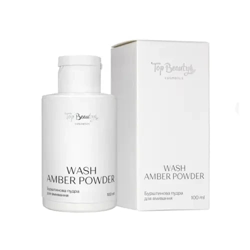 Бурштинова пудра для вмивання Top Beauty Wash Amber Powder, 100 мл