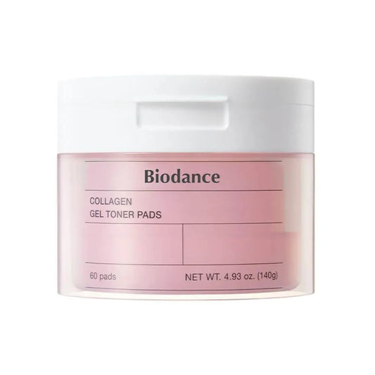 Зміцнювальні колагенові педи для обличчя Biodance - Collagen Gel Toner Pads, 60 шт