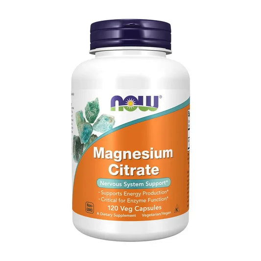 Магній NOW Magnesium Citrate (120 капсул)