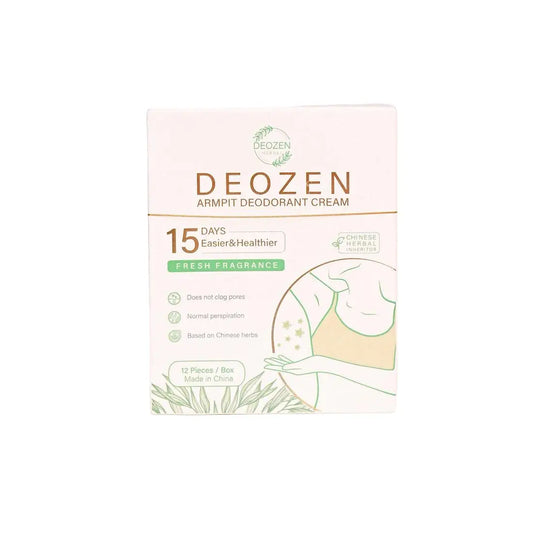 ДЕЗОДОРАНТ-КРЕМ ТРИВАЛОЇ ДІЇ «ДО 15 ДНІВ» DEOZEN ARMPIT DEODORANT CREAM (24 пакетики)