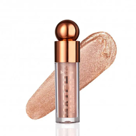 Рідкі сяючі рум'яна MATCH Liquid Highlighter Blush Bogenia 002.