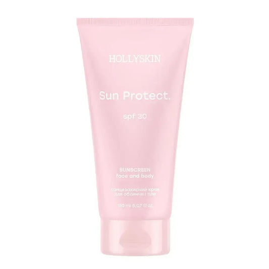 Сонцезахисний крем для обличчя і тіла HOLLYSKIN Sun Protect. SPF 30 150 мл
